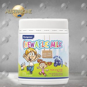 Maxigenes Chewable Milk With Blueberry 150 Tablets