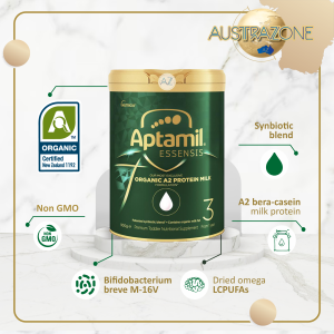 Aptamil Essensis Organic A2 Protein Stage 3 Toddler Formula 900g