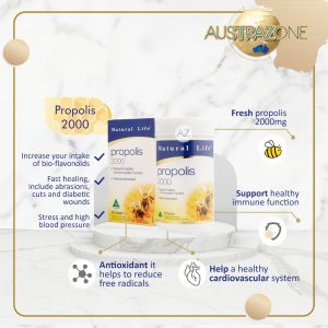 Natural Life Propolis 2000mg Cap X 365