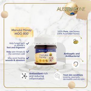 Natural Life Manuka Honey MGO800 (250g)
